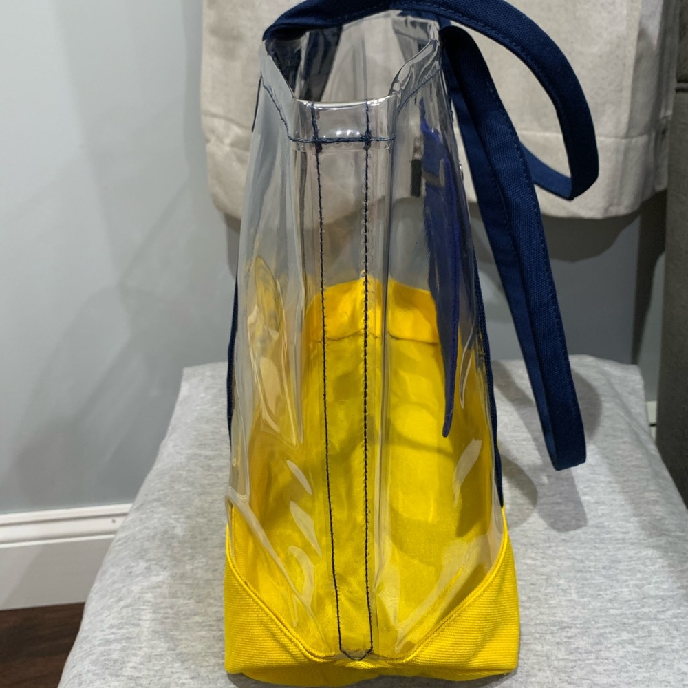J. Press York Street Large Clear Tote Bag View 2